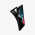 ACS03914 - Galaxy S22 Ultra 5G Case Rugged Armor in black showing the back